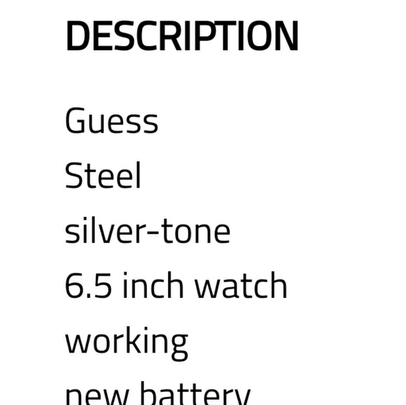 ?️GUESS Gorgeous stainless steel watch main image 8